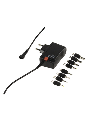 HQ - P.SUP.SMP1-BL - Power supply 3 VDC / 4.5 VDC / 6 VDC / 7.5 VDC / 9 VDC / 12 VDC/0.7...1.5 A, P.SUP.SMP1-BL, HQ