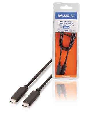 Valueline - VLCB64700B10 - USB 3.1 Cable, VLCB64700B10, Valueline