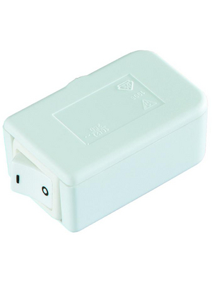 Inter Baer - 8016-001.01 - Cord end switch white, 8016-001.01, inter B?R