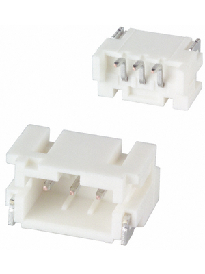 JST - S3B-PH-SM4-TB (LF)(SN) - PCB pin header Pitch2 mm Poles 3 Single row / 90 / with shroud PH, S3B-PH-SM4-TB (LF)(SN), JST