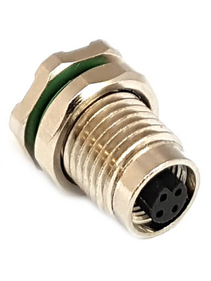 Bulgin - PXMBNI05RPF03AFL001 - Cable socket M5 Poles 3, PXMBNI05RPF03AFL001, Bulgin