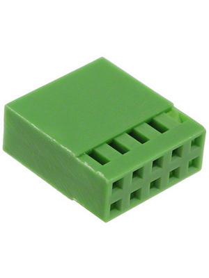 TE Connectivity - 925367-5 - Crimp housing Pitch2.54 mm Poles 10 Double row / straight / without strain relief AMPMODU MOD IV, 925367-5, TE Connectivity