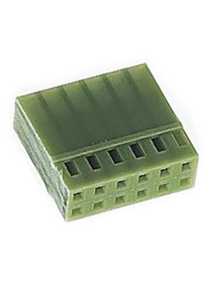 TE Connectivity - 925367-6 - Crimp housing Pitch2.54 mm Poles 12 Double row / straight / without strain relief AMPMODU MOD IV, 925367-6, TE Connectivity