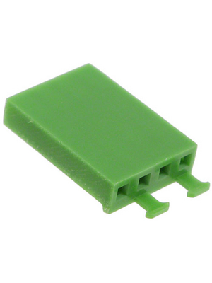 TE Connectivity - 925369-4 - Crimp housing Pitch2.54 mm Poles 4 Single row / straight / with strain relief AMPMODU MOD IV, 925369-4, TE Connectivity