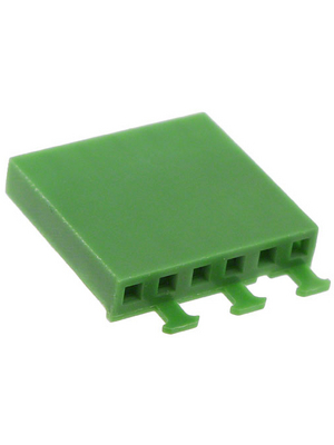 TE Connectivity - 925369-6 - Crimp housing Pitch2.54 mm Poles 6 Single row / straight / with strain relief AMPMODU MOD IV, 925369-6, TE Connectivity