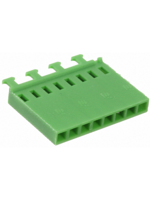 TE Connectivity - 925369-8 - Crimp housing Pitch2.54 mm Poles 8 Single row / straight / with strain relief AMPMODU MOD IV, 925369-8, TE Connectivity