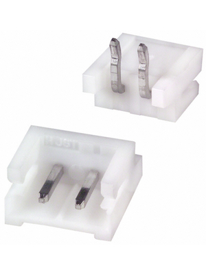 JST - S2B-EH (LF)(SN) - PCB pin header Pitch2.5 mm Poles 2 Single row / 90 / with shroud EH, S2B-EH (LF)(SN), JST