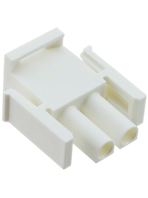 TE Connectivity - 1703061-1 - Plug housing Pitch6.35 mm Poles 1 x 2 accepts male or female contacts / Single row MATE-N-LOK Universal, 1703061-1, TE Connectivity