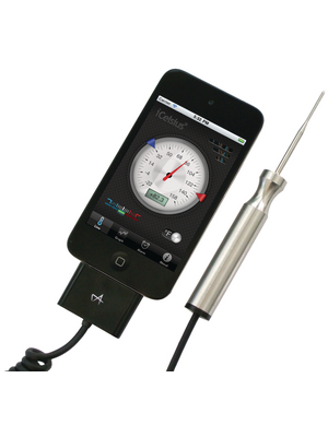 Aginova - IPROBE-1000-007 - Thermometer iCelsius IP1 black, IPROBE-1000-007, Aginova