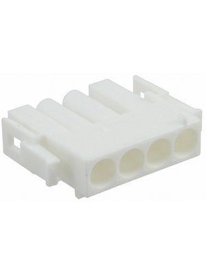 TE Connectivity - 926298-3 - Plug housing Pitch6.35 mm Poles 1 x 4 accepts male or female contacts / Single row MATE-N-LOK Universal, 926298-3, TE Connectivity