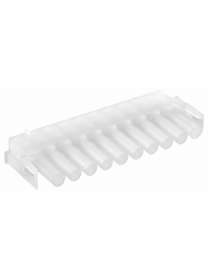 TE Connectivity - 926302-3 - Plug housing Pitch6.35 mm Poles 1 x 10 accepts male or female contacts / Single row MATE-N-LOK Universal, 926302-3, TE Connectivity