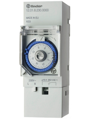 Finder - 12.01.8.230.0000 - Time clock relay DIN-rail, 12.01.8.230.0000, Finder