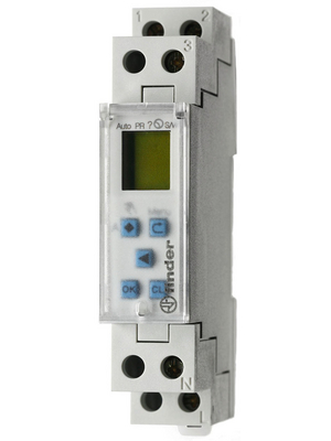 Finder - 12.71.8.230.0000 - Time clock relay DIN-rail, 12.71.8.230.0000, Finder
