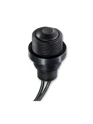 Apem - IZPR1F422 - Push-button Switch Latching function black, IZPR1F422, Apem