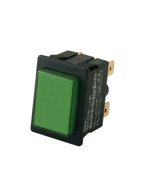 Marquardt - 1660.0202 - Push-button switch green 2P, 1660.0202, Marquardt