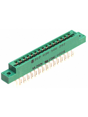 Edac - 307-030-500-202 - Card edge connector 30P, 307-030-500-202, Edac