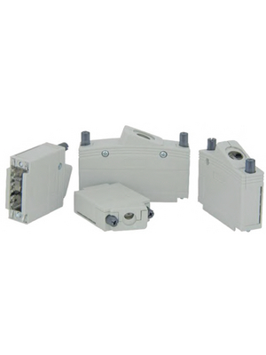 FCT - FKE1E - D-Sub plastic hood 9P, FKE1E, FCT