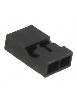 Harwin - M22-3010200 - Crimp housing Pitch2 mm Poles 1 x 2 Single row / straight / Free hanging/cable mount M22, M22-3010200, Harwin