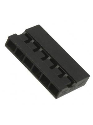 Harwin - M22-3010600 - Crimp housing Pitch2 mm Poles 1 x 6 Single row / straight / Free hanging/cable mount M22, M22-3010600, Harwin