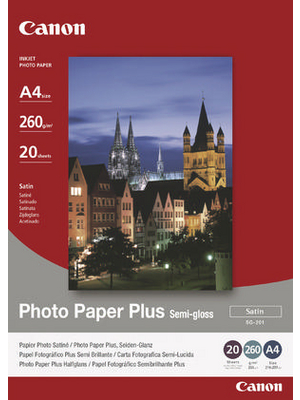 Canon Inc - SG201A4 - Photo Paper Plus, SG201A4, Canon Inc