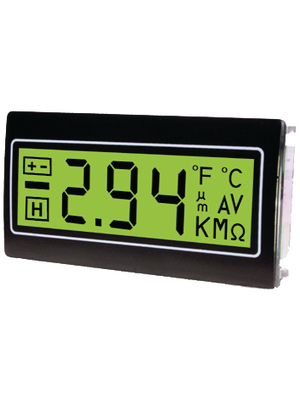 TDE Instruments - DPM961-TG - Digital panel meter 48 x 24 mm green, DPM961-TG, TDE Instruments