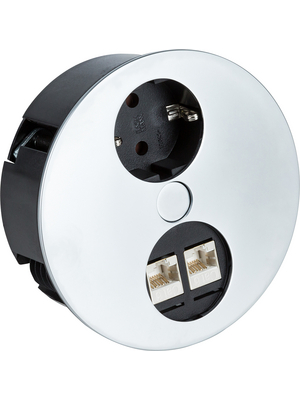 Bachmann - 931.004 - Power Strip, 1xFR/UTE, 2xCAT6, GST18i3 TWIST, 931.004, Bachmann