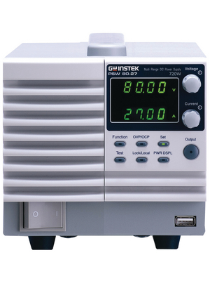GW Instek - PSW 80-27 - Laboratory Power Supply 1 Ch. 0...80 VDC 27 A, Programmable, PSW 80-27, GW Instek