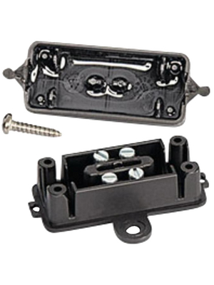 HellermannTyton - RELILIGHT V34 P2 PA66V0 BK 5 - Cable Fitting, RELILIGHT V34 P2 PA66V0 BK 5, HellermannTyton