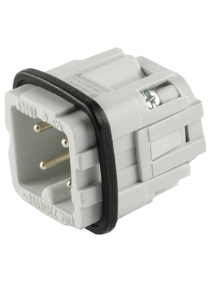 Amphenol - C146 10A003 002 4 - Pin insert, 3p+E, C146 10A003 002 4, Amphenol