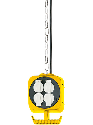 Brennenstuhl - 1151760 - Hanging outlet stripxF (CEE 7/3), 5 m, F (CEE 7/4), 1151760, Brennenstuhl