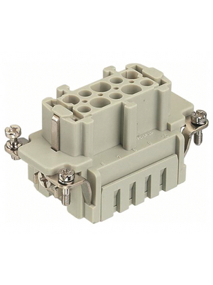 HARTING - 09 33 010 2716 - Socket insert, Han ES 10-pin, 09 33 010 2716, HARTING