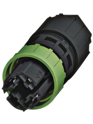 Phoenix Contact - QPD P 3PE2,5 6-10 BK - Connector 6...10 mm Poles 3+PE, QPD P 3PE2,5 6-10 BK, Phoenix Contact
