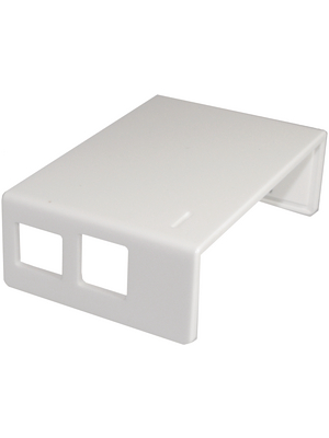 Camdenboss - CBRPI-AA-WHT - Upper housing section white 60 x 27 mm Polystyrene IP 00 N/A, CBRPI-AA-WHT, Camdenboss