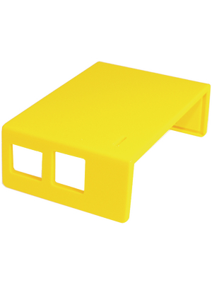 Camdenboss - CBRPI-AA-YEL - Upper housing section yellow 60 x 27 mm Polystyrene IP 00 N/A, CBRPI-AA-YEL, Camdenboss