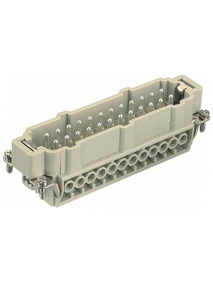 HARTING - 09 33 024 2601 - Pin insert Han E 24-pin, 09 33 024 2601, HARTING
