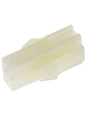 TE Connectivity - 172328-1 - Socket housing Pitch4.14 mm Poles 1 x 2 Single row / for panel mount / straight / accepts male or female contacts MATE-N-LOK Mini Universal, 172328-1, TE Connectivity