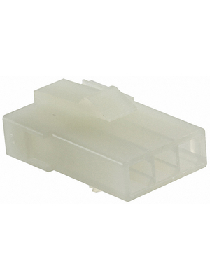 TE Connectivity - 172329-1 - Socket housing Pitch4.14 mm Poles 1 x 3 Single row / for panel mount / straight / accepts male or female contacts MATE-N-LOK Mini Universal, 172329-1, TE Connectivity