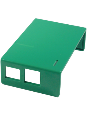 Camdenboss - CBRPI-AA-GRN - Upper housing section green 60 x 27 mm Polystyrene IP 00 N/A, CBRPI-AA-GRN, Camdenboss