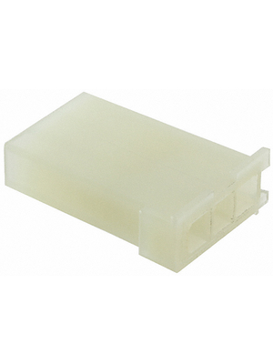 TE Connectivity - 172344-1 - Socket housing Pitch4.14 mm Poles 1 x 3 Single row / Free hanging/cable mount / straight / accepts male or female contacts MATE-N-LOK Mini Universal, 172344-1, TE Connectivity