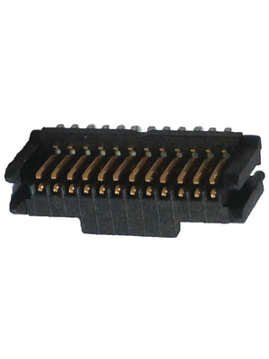 Erni - 354863 - Pin header 1 x 10 10 P, 354863, Erni