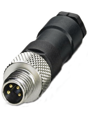 Phoenix Contact - SACC-M 8MS-4CON-M - Cable plug M8 Poles 4, SACC-M 8MS-4CON-M, Phoenix Contact