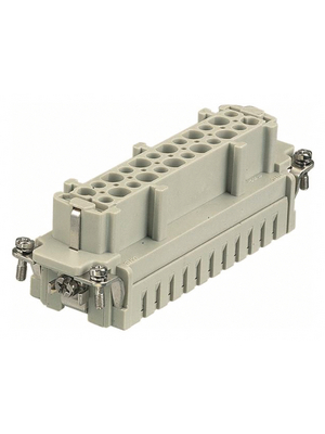 HARTING - 09 33 024 2702 - Socket insert Han E 24-pin, 09 33 024 2702, HARTING