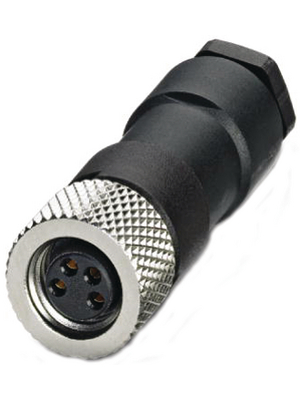 Phoenix Contact - SACC-M 8FS-4CON-M - Cable socket M8 Poles 4, SACC-M 8FS-4CON-M, Phoenix Contact