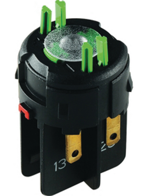 RAFI - 1.20.126.305/9000 - Contact block QC (Quick Connect) / With light pipe 2 make contacts (NO) RAFIX FS, 1.20.126.305/9000, RAFI