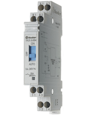 Finder - 19.21.0.024.0000 - AUTO-OFF/ON relay, 19.21.0.024.0000, Finder