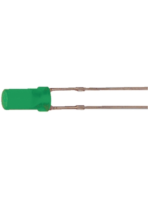 Kingbright - L-424GDT - LED green cylindrical 3 mm, L-424GDT, Kingbright