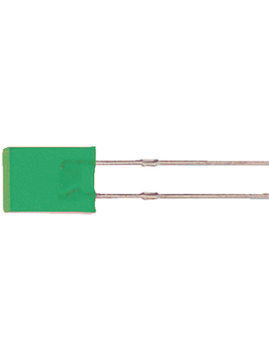 Kingbright - L-113GDT - LED green rectangular  2 x 5 mm, L-113GDT, Kingbright