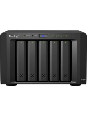 Synology - DS1515+_20TB_WD_Red_Pro_24x7 - DiskStation 5-bay, 5x 4 TB (WD Red Pro 24x7), DS1515+_20TB_WD_Red_Pro_24x7, Synology