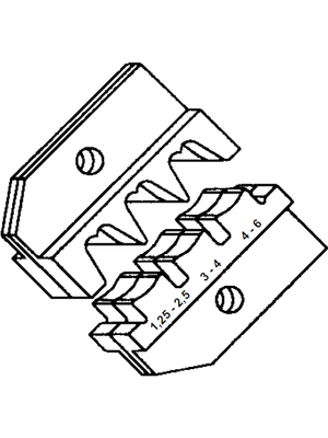 TE Connectivity - 539745-2 - Crimping dies, 539745-2, TE Connectivity