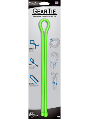 Nite Ize - GEAR TIE 24-LIME - Gear Tie 24" Lime, GEAR TIE 24-LIME, Nite Ize